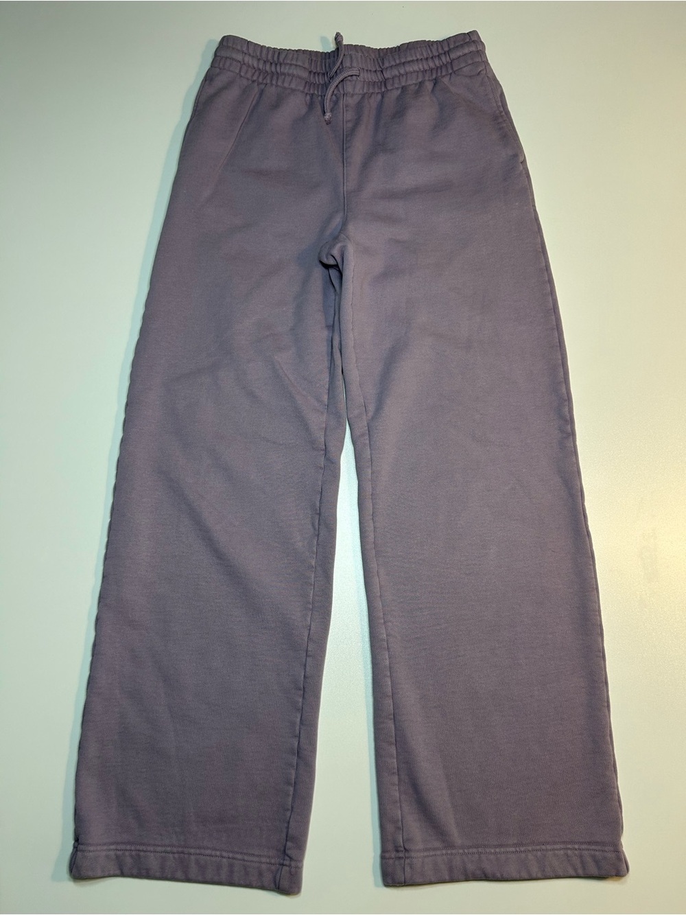 TNA Extra Fleece Straight Leg Sweatpants Purple